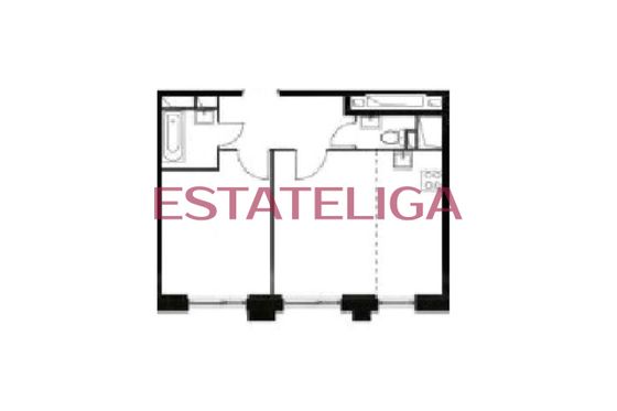 Продажа 2-комнатной квартиры 46 м², 4/27 этаж