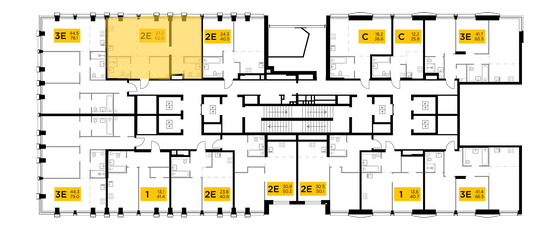 Продажа 2-комнатной квартиры 62 м², 11/35 этаж