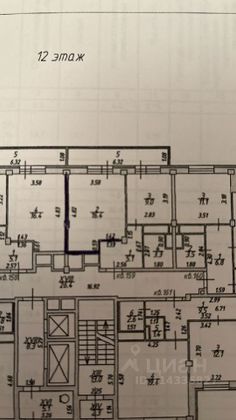 Продажа 1-комнатной квартиры 35,8 м², 12/15 этаж