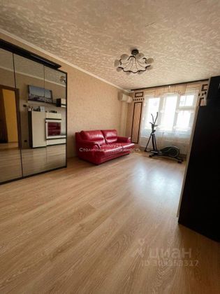 Продажа 1-комнатной квартиры 39 м², 6/17 этаж