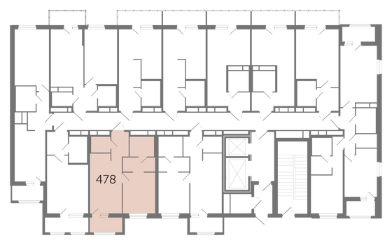 Продажа 1-комнатной квартиры 39 м², 12/12 этаж