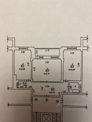 Продажа 2-комнатной квартиры 98,3 м², 5/10 этаж