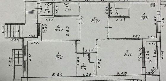 Продажа 3-комнатной квартиры 101,4 м², 1/5 этаж