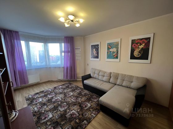 Продажа 1-комнатной квартиры 41,8 м², 11/25 этаж