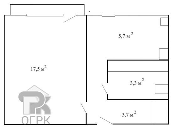 Продажа 1-комнатной квартиры 31,9 м², 5/5 этаж