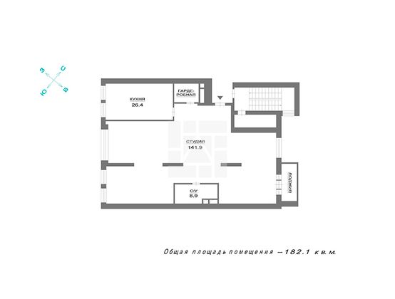 Продажа 4-комнатной квартиры 182,1 м², 6/9 этаж