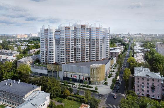 Продажа 1-комнатной квартиры 51,6 м², 13 этаж