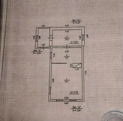 Продажа дома, 39 м², с участком 10 соток