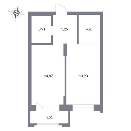 Продажа 2-комнатной квартиры 40,7 м², 20/27 этаж