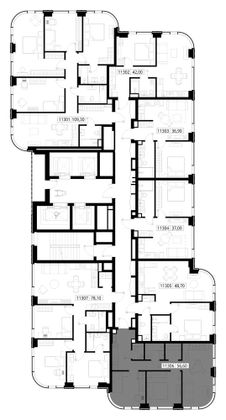 Продажа 2-комнатной квартиры 56,6 м², 13/30 этаж