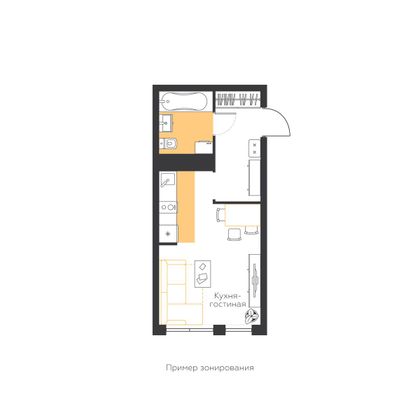 Продажа 1-комнатной квартиры 25 м², 5/5 этаж