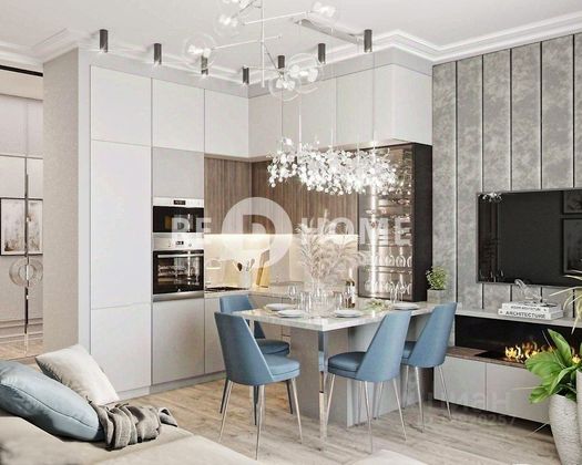 Продажа 1-комнатной квартиры 40,9 м², 2/6 этаж