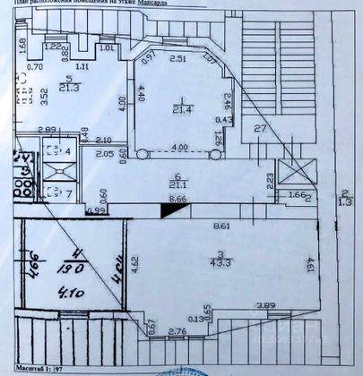 Аренда 2-комнатной квартиры 115 м², 7/7 этаж