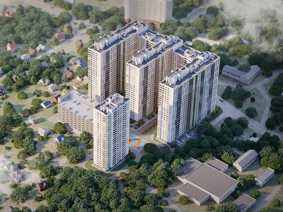 Продажа 1-комнатной квартиры 37,4 м², 16/32 этаж