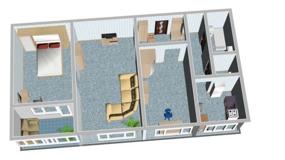 Продажа 3-комнатной квартиры 56 м², 2/9 этаж