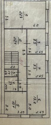 Продажа 4-комнатной квартиры 92 м², 2/2 этаж