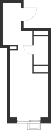Продажа квартиры-студии 21,3 м², 17/17 этаж