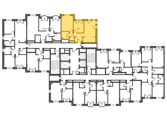 Продажа 2-комнатной квартиры 65,8 м², 24/28 этаж