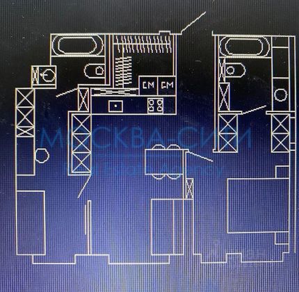 Продажа 2-комнатной квартиры 56 м², 27/28 этаж