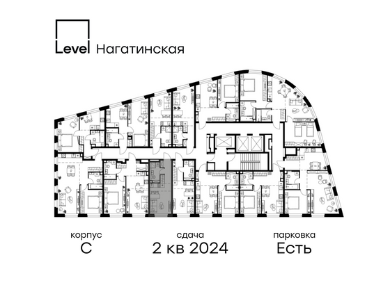 Продажа квартиры-студии 20,8 м², 3/26 этаж