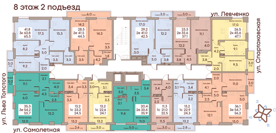 Продажа квартиры-студии 24,5 м², 8/10 этаж