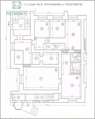 Продажа многокомнатной квартиры 170 м², 1/12 этаж