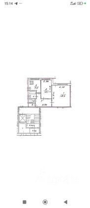 Продажа 2-комнатной квартиры 45 м², 1/9 этаж