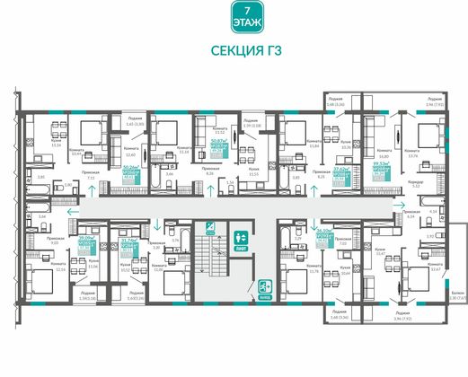 Продажа 1-комнатной квартиры 30,1 м², 7/9 этаж