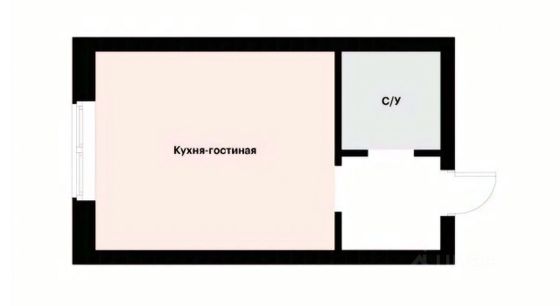 Продажа квартиры-студии 19,5 м², 17/25 этаж