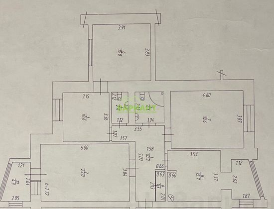 Продажа квартиры со свободной планировкой 101 м², 5/5 этаж