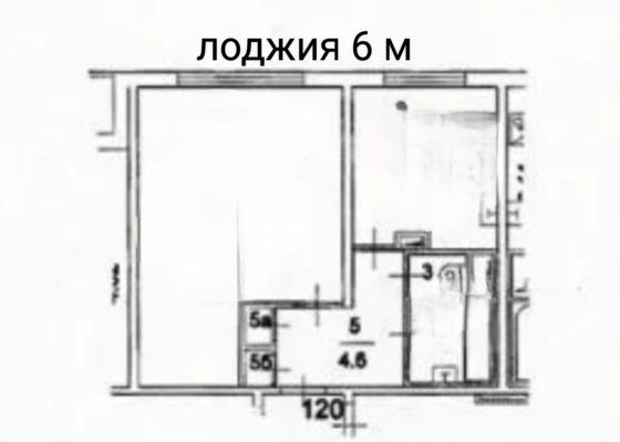 Продажа 1-комнатной квартиры 32,7 м², 1/9 этаж