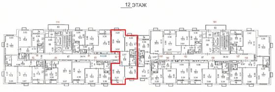 Продажа 3-комнатной квартиры 71,7 м², 12/17 этаж