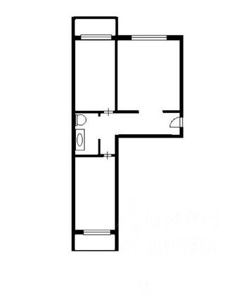 Продажа 2-комнатной квартиры 53,3 м², 9/9 этаж