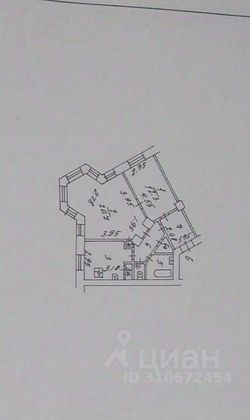 Продажа 2-комнатной квартиры 59,7 м², 3/4 этаж