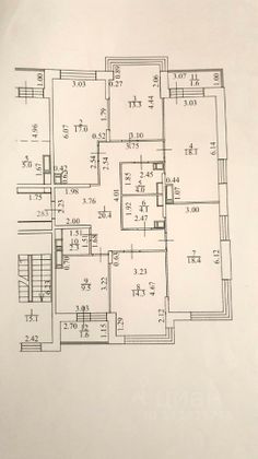 Продажа многокомнатной квартиры 124,6 м², 17/17 этаж