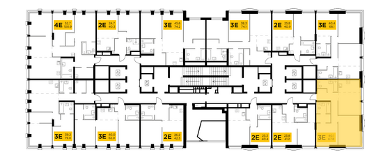 Продажа 3-комнатной квартиры 67,8 м², 25/33 этаж