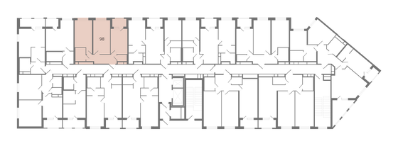 Продажа 2-комнатной квартиры 57,2 м², 9/12 этаж