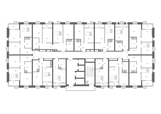 Продажа 1-комнатной квартиры 38,8 м², 22/23 этаж