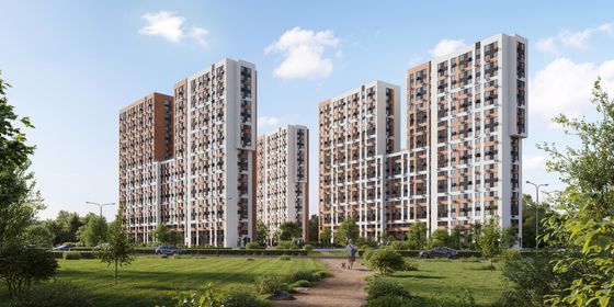 Продажа 1-комнатной квартиры 41,7 м², 20/22 этаж