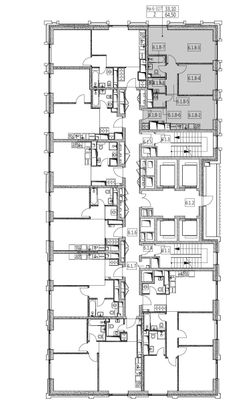 Продажа 2-комнатной квартиры 64,5 м², 42/52 этаж