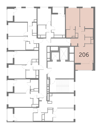 Продажа 2-комнатной квартиры 62,7 м², 6/10 этаж