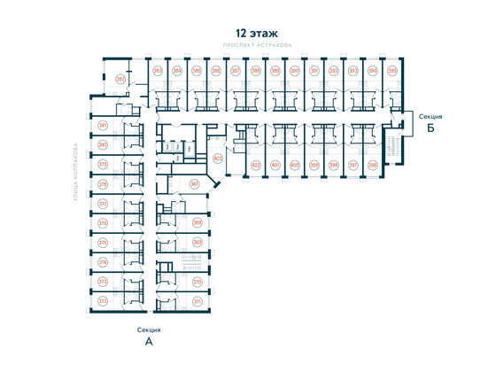 Продажа 3-комнатной квартиры 62,2 м², 12/15 этаж
