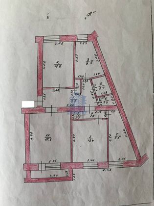 Продажа 4-комнатной квартиры 75,7 м², 5/5 этаж