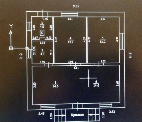 Продажа дома, 66,3 м², с участком 7,2 сотки