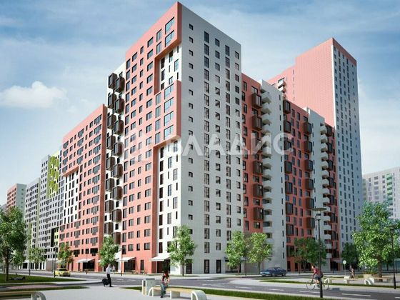 Продажа 1-комнатной квартиры 41,8 м², 17/20 этаж