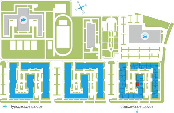 58 м², 2-комн. квартира, 1/5 этаж