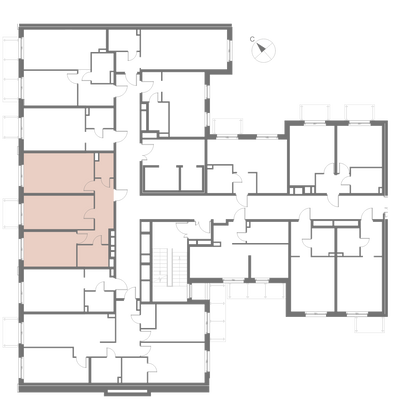 Продажа 2-комнатной квартиры 61 м², 2/17 этаж