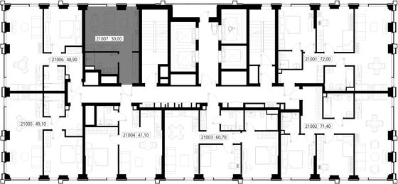 Продажа квартиры-студии 30 м², 10/36 этаж