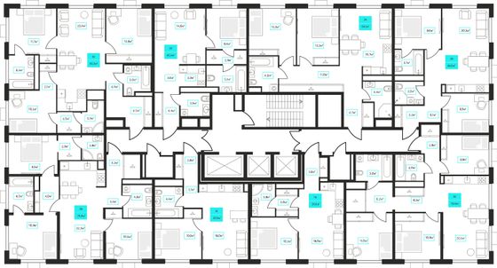Продажа 3-комнатной квартиры 83,3 м², 20/23 этаж