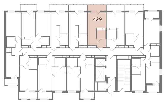 Продажа квартиры-студии 25,7 м², 7/12 этаж